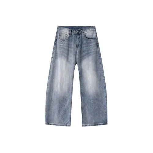 PANDA ADEVIL Синий Унисекс Джинсы