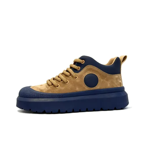 QINBU Платформа Высота Увеличение Мода Повседневная Обувь Носки Crew Мартин Ботинки Мужские