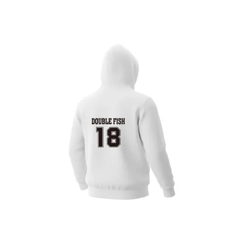 Двойная рыба Унисекс Свитшоты