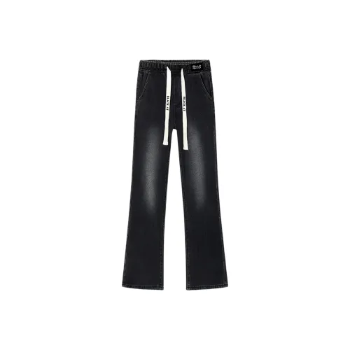 BLACK AT x [KEXUANJIARONG] Джинсы Унисекс