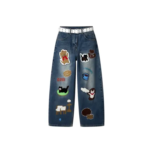 COVER TIME Blue Women's Jeans COVER TIME Синий Женские Джинсы