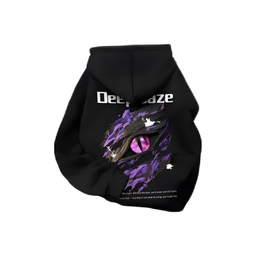 GOYN Черный флис с подкладкой школьные свитшоты