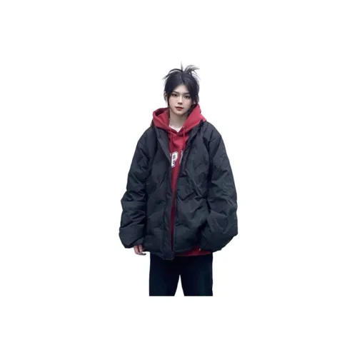 BRG Черный Женские пуховики