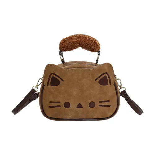 RIVMIND ПУ (полиуретан) Сумка через плечо Сумка на плечо Сумка для женщин Коричневый