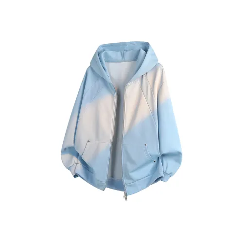 LH HOMME Светло-синие унисекс свитшоты