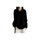 Черный с флисовой подкладкой