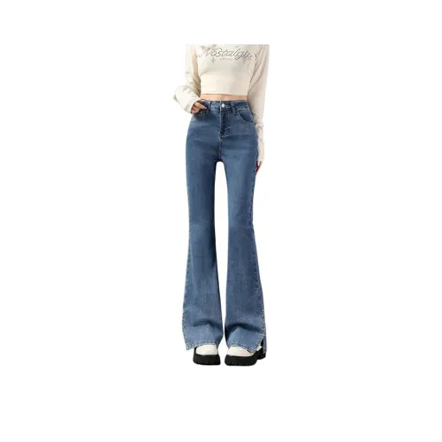 Tonlion Синий тон Женские Джинсы