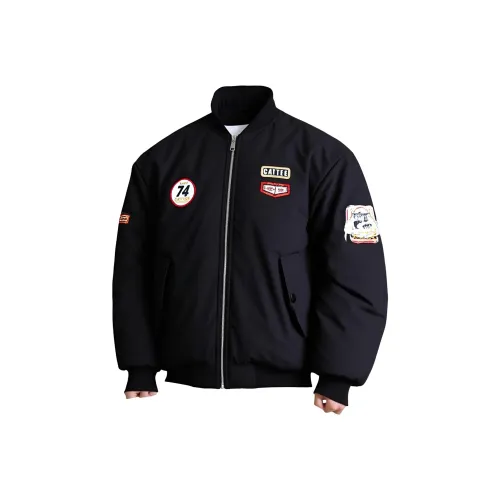 A02 Бейсбольный хлопковый пуховик унисекс