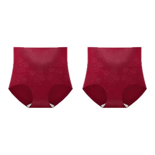 QIAOJIAREN Корректирующее белье низ женское 2 штуки