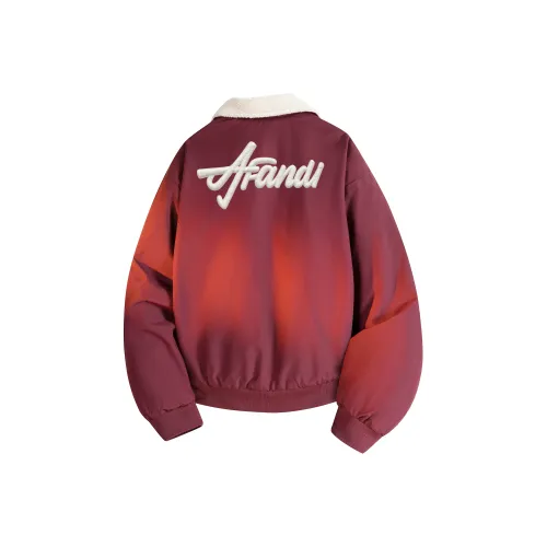 AFANDI Куртки с меховым воротником Унисекс