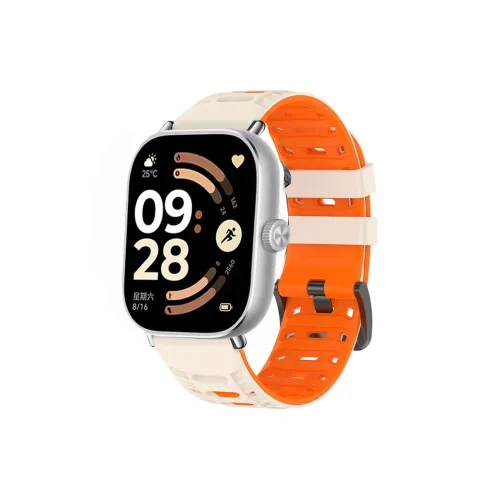 YIQIFA Ремень Xiaomi Красный Бежевый Совместимость Силиконовый Материал