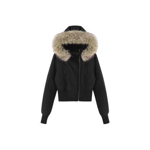 GEZITAI Черный Женские Пуховики