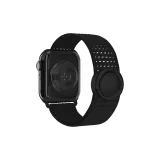 [Black] Круглый Магнитный Трикотажная ткань Нейлон Вязаная ткань Ремешок