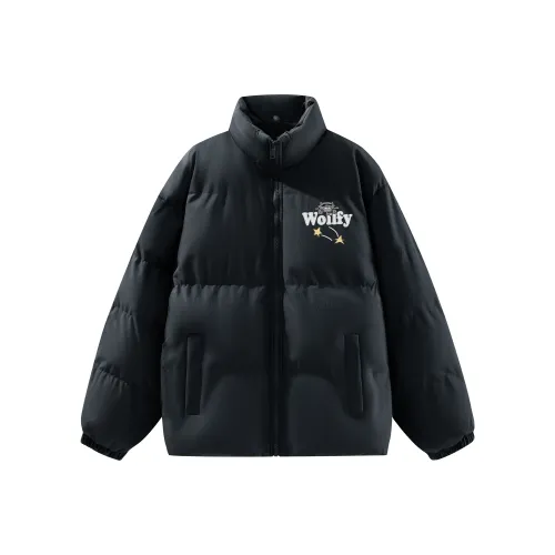 Pleasant Goat and Big Big Wolf Хлопковый пуховик Унисекс