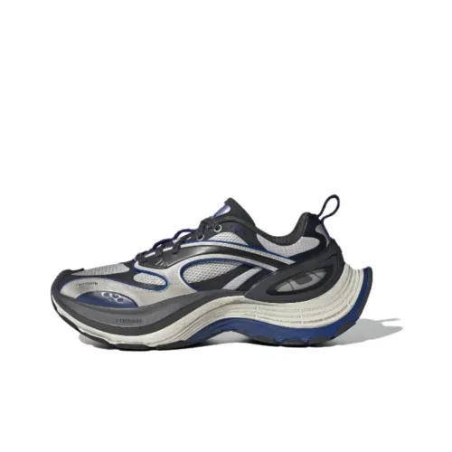 Adidas XLG SPEED Поддержка Повседневные Беговые Кроссовки Женские Серый Черный Синий