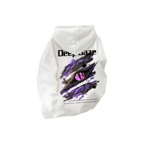 GOYN Белый Флисовый Подклад Свитшоты для школьников