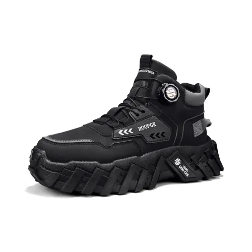 JHCZC Колено Высокая Ботинка Мужская