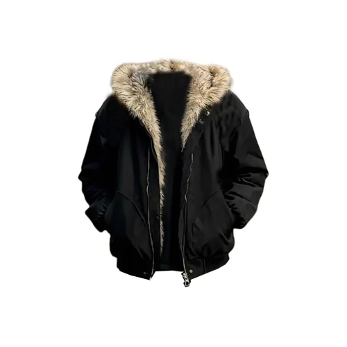 PODGORNOI Черный мужской пуховик