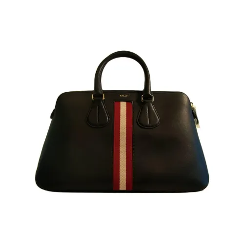 BALLY Сумка из коровьей кожи Boston Сумка через плечо Сумка для ноутбука Большая женская сумка Черная