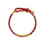 Браслет-шнурок с Буддой/Собакой и Свинью/Свернувшимся Драконом