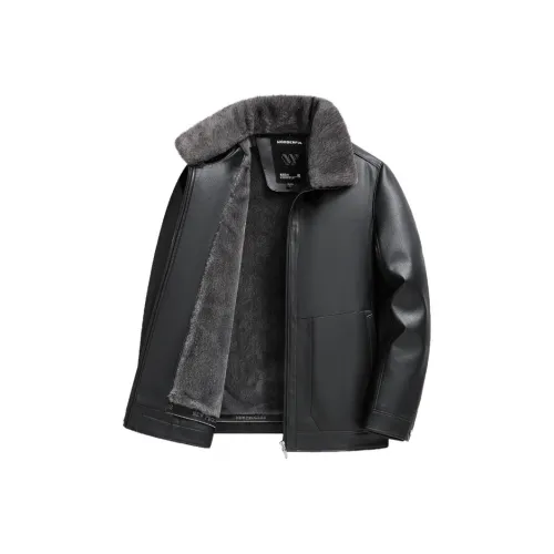 TAIZILONG Мужские кожаные куртки