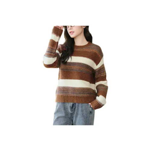 CPYT Смешанный цвет Женский Трикотаж