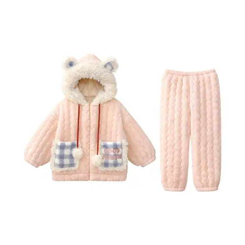 QIAOYUN Розовый Женский Пижамный Комплект