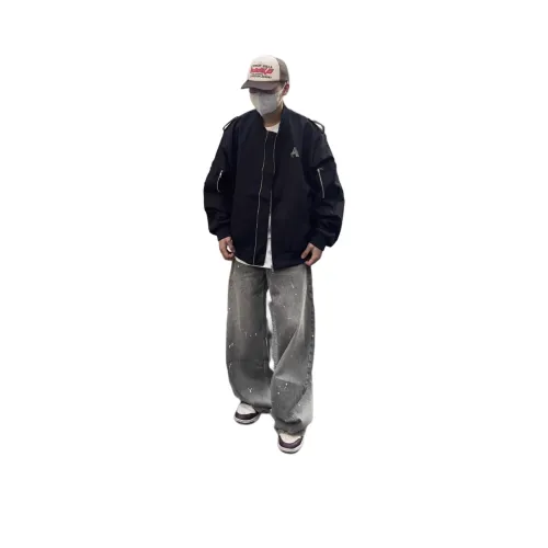 DUATOGE Бетонно-серый Semi Эластичный пояс Мужские Джинсы