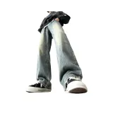 Винтажный синий (утолщенный с флисовой подкладкой)