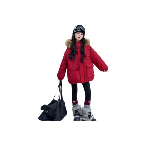 MUMUWU HOUSE Хлопковый пуховик для подростков