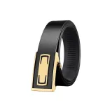 Стиль 4, золотистый оттенок, черный ремешок, застежка