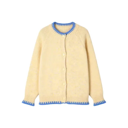 COVER TIME Женский Трикотаж Желтый