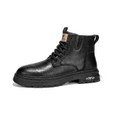 Черный с флисовой подкладкой