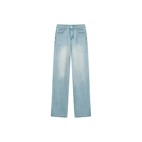 YUZHAOLIN Blue Jeans Женские Jeans