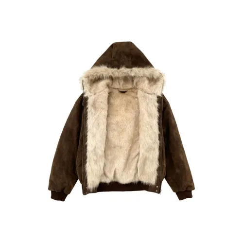 BRG Коричневый Женские пуховики