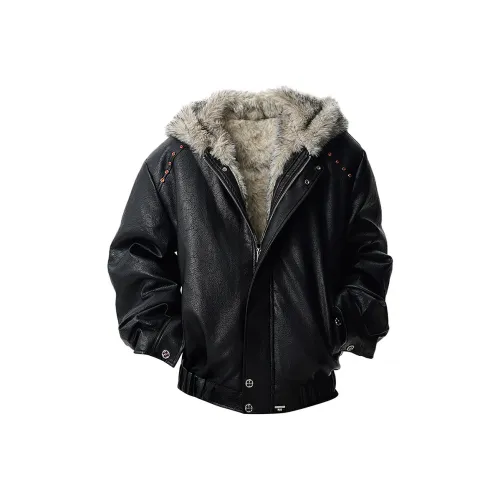 UNthemed Черный Унисекс Пуховики