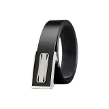 Стиль 3 Черный с серебряной застежкой ремешок