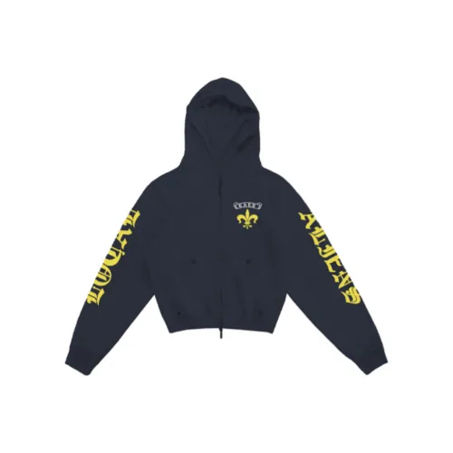 LOCAL ALIENS Темно-синий синий унисекс свитшоты