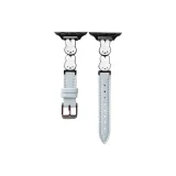 Синий с черной застежкой