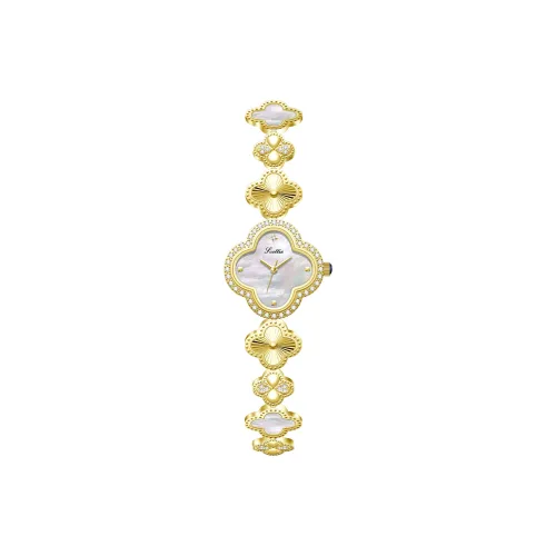 SCOTTIE Женские часы Счастливый Four Leaf Clover Браслет Эксклюзивные Роскошные Наручные часы Утонченные Женские