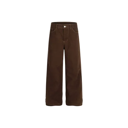 HOKLV Кофе Унисекс Карго Брюки