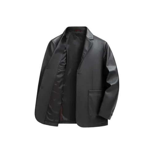 TAIZILONG Мужские кожаные куртки