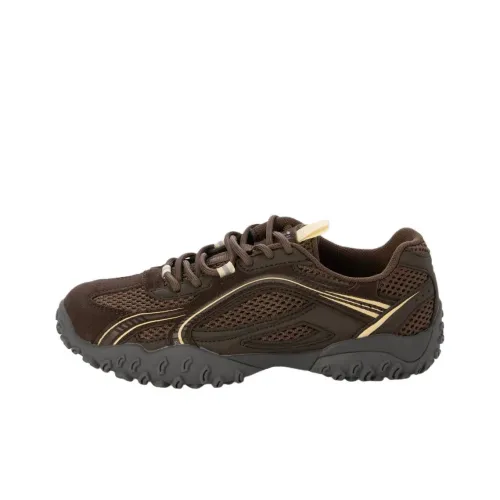 FILA ECHAPPE Дышащая Низкая Повседневная Обувь Унисекс Коричневая