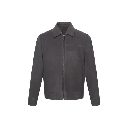 LESS IS MORE Серый Кофейный 24DYR9061S Мужское Пальто