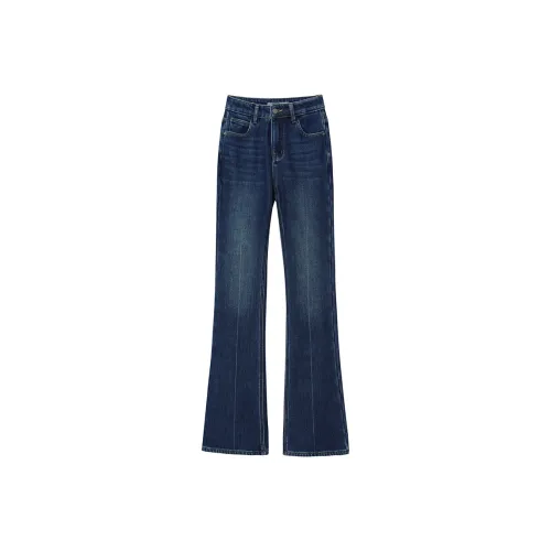 AMII Темные джинсы синий женский