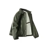 Оливковый зеленый [утолщенный и с флисовой подкладкой]