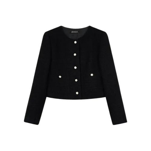 AHDO Черные Женские Куртки
