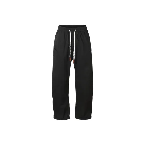 PANMAX Мужские Повседневные Брюки Черные