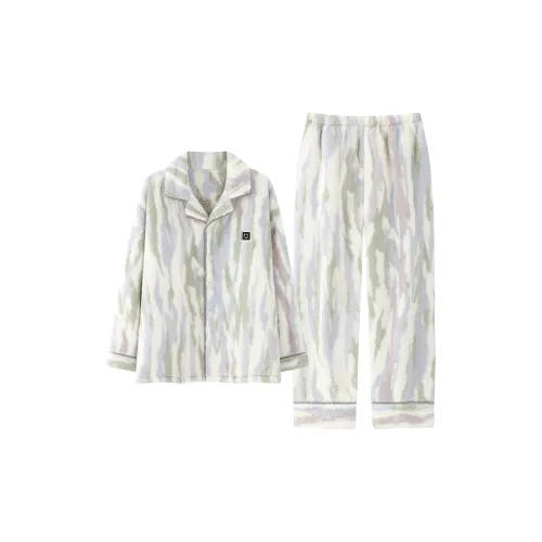 JINXU Светло-синий Мужской Пижамный комплект