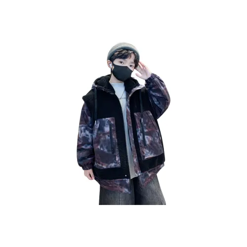 HEJIAGONG Красный Утепленный Kids Tops